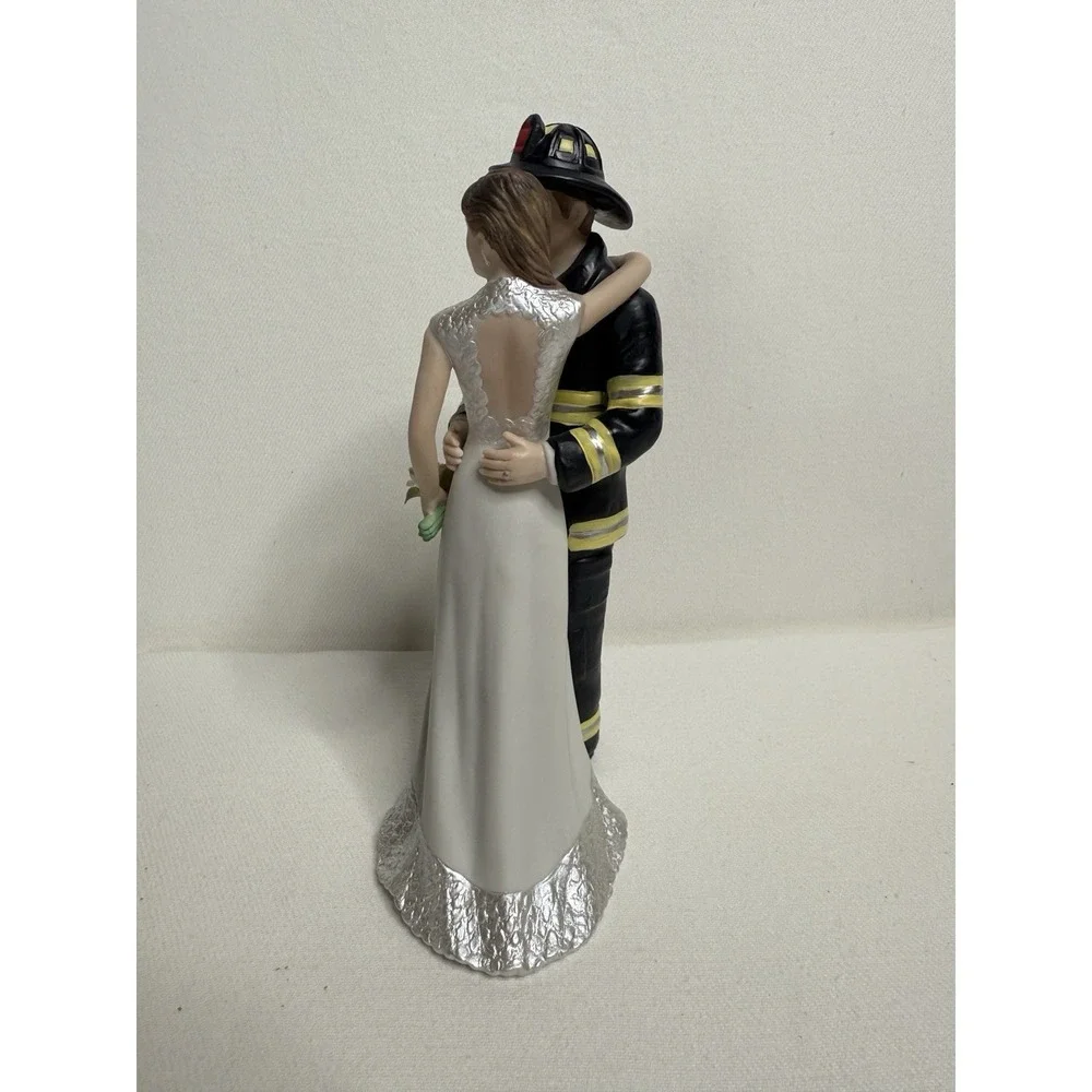 Firefighter Fireman Wedding Cake Topper by Magical Day NEW!